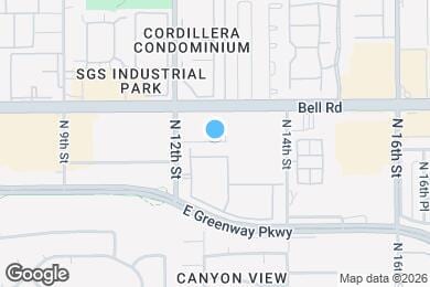 Map image of the property - 16875 N 12th St
