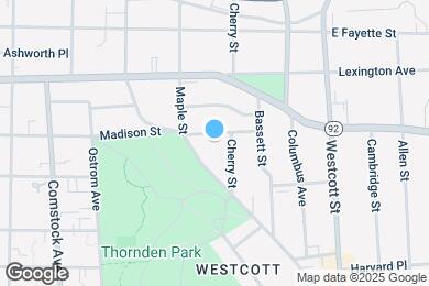 Map image of the property - 1322 Madison St