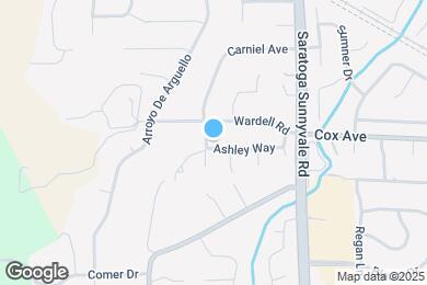 Map image of the property - 12782 Carniel Ave