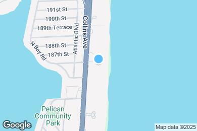 Map image of the property - 18555 Collins Ave