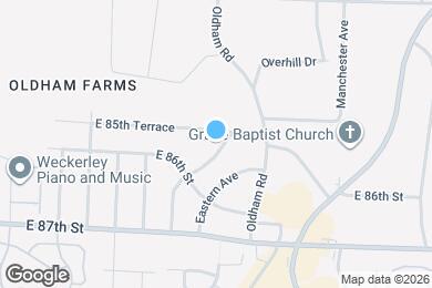 Map image of the property - 8502 Crystal Ave