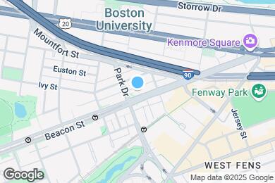 Map image of the property - 870 Beacon St