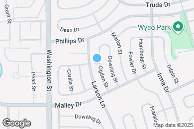 Map image of the property - 11509 Ogden St