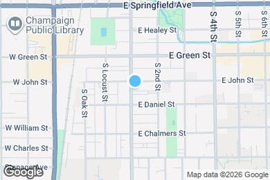 Map image of the property - 804 S 1st St