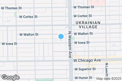 Map image of the property - 2430 W Iowa St