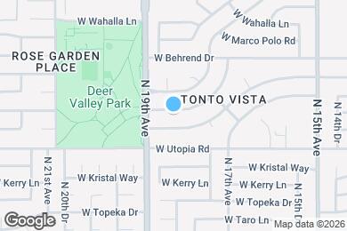 Map image of the property - 1819 W Oraibi Dr