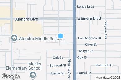 Map image of the property - Sierra Garden Apartments