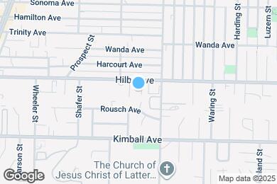 Map image of the property - 1165 Bella Vista Ct