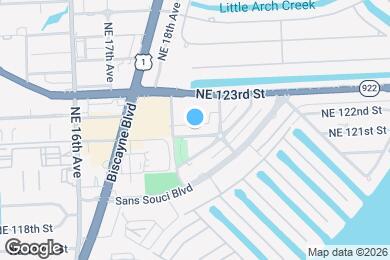 Map image of the property - 1855 NE 121st St