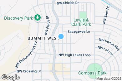 Map image of the property - 1313 NW Fort Clatsop St