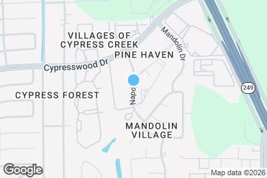 Map image of the property - 13802 Napoli Dr
