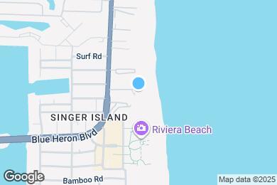Map image of the property - 2800 N Ocean Dr