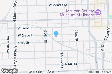 Map image of the property - 534 W Grove St