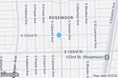 Map image of the property - 10212-14 S Martin Luther King Dr