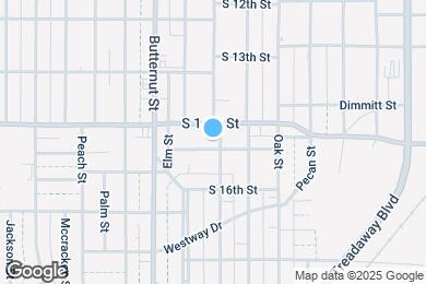Map image of the property - 1110 S 15th St