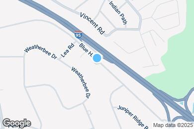 Map image of the property - 215 Blue Hill Dr