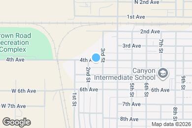 Map image of the property - 208 4th Ave
