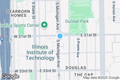 Map image of the property - 3115 S Michigan Ave