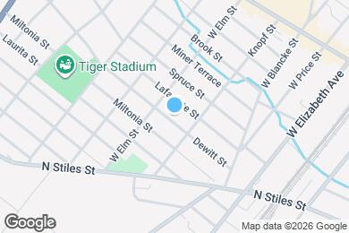 Map image of the property - 424 Dewitt St