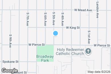 Map image of the property - 1611 S 5th Ave