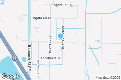 Map image of the property - 1831 Convair St SE