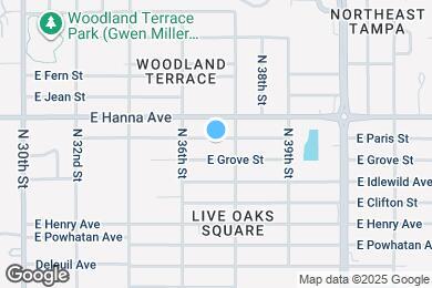 Map image of the property - 3615 E Paris St