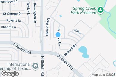 Map image of the property - 4925 Tree Top Ln