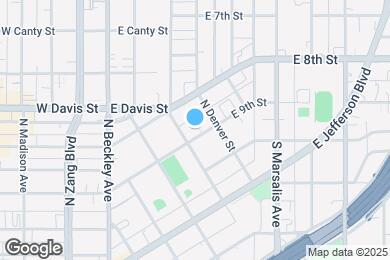 Map image of the property - 409 E 9th St