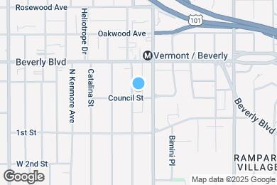Map image of the property - 206 N New Hampshire Ave