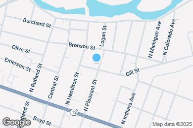 Map image of the property - 1029 Gill St