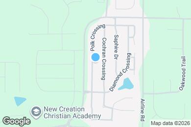 Map image of the property - 1218 Polk Crossing