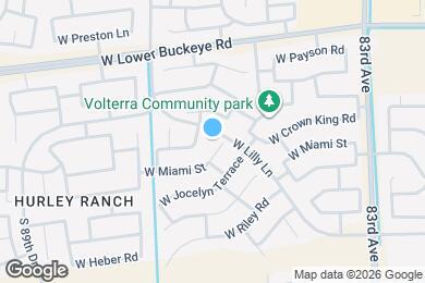 Map image of the property - 8506 W Miami St