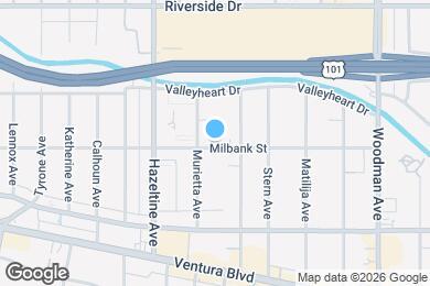 Map image of the property - 14007 Milbank St