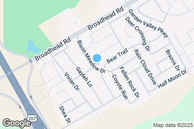 Map image of the property - 125 Bison Meadow Dr