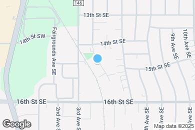 Map image of the property - 1441 4th Ave SE