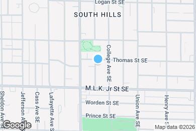 Map image of the property - 710 Morris Ave SE