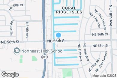 Map image of the property - 1407 NE 56th St