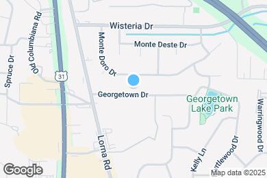 Map image of the property - 2831 Georgetown Dr