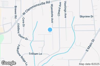 Map image of the property - 812 Orchestra Dr