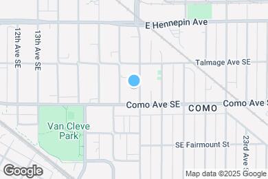 Map image of the property - 1023 18th Ave SE