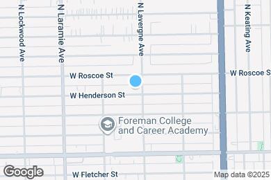 Map image of the property - 5008 W Henderson St