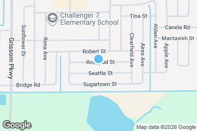 Map image of the property - 4625 Rosebud St