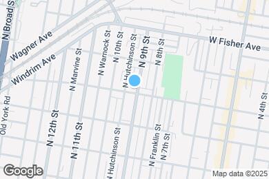 Map image of the property - 903 Lindley Ave