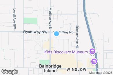 Map image of the property - 182 Madrona Way NE