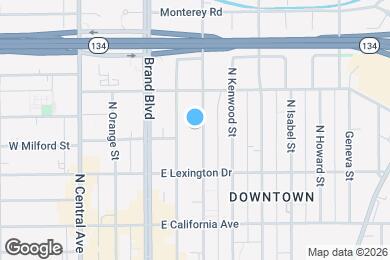 Map image of the property - 505 N Louise St