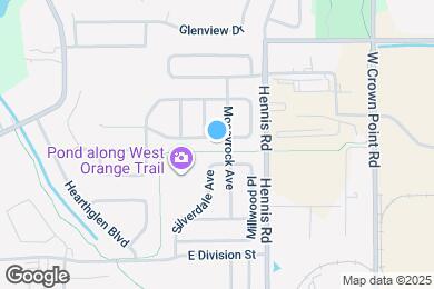 Map image of the property - 927 Meadow Glade Dr