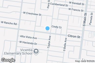 Map image of the property - 611 Citron St