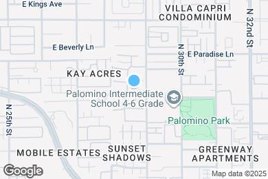 Map image of the property - 2832 E Marconi Ave