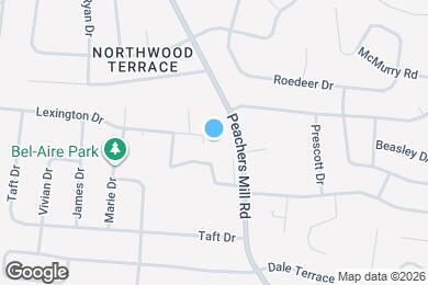 Map image of the property - 209 Lexington Dr