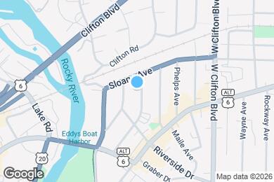 Map image of the property - 1280 Mathews Ave